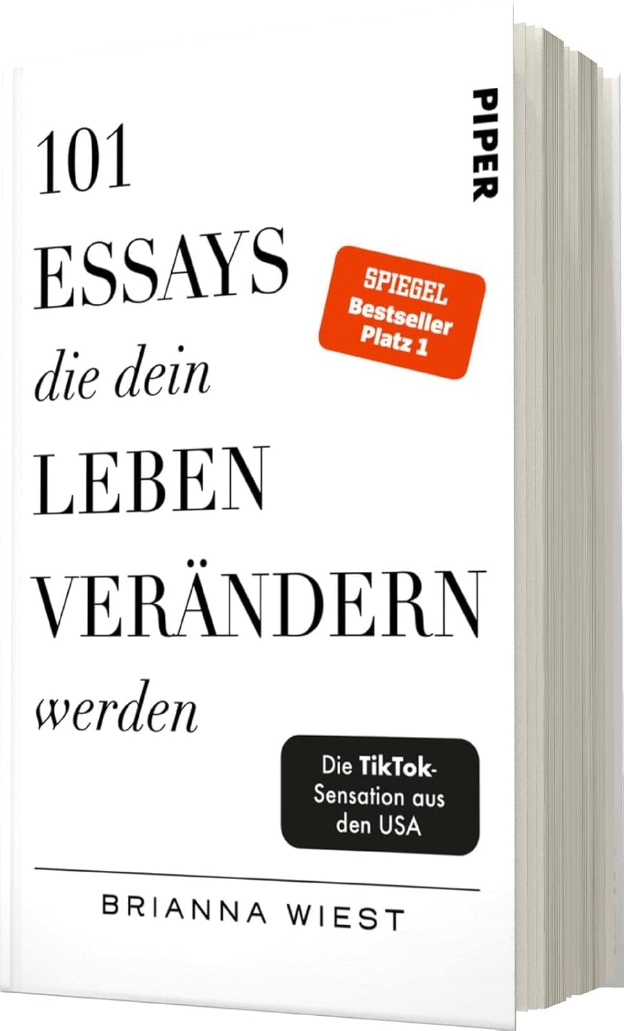 Brianna Wiest - Bestseller Bücherset - 101 Essays, The Mountain Is You, The Life That’s Waiting, When You’re Ready - This Is How You Heal - Selbsthilferatgeber mit einem exklusiven Lesezeichen