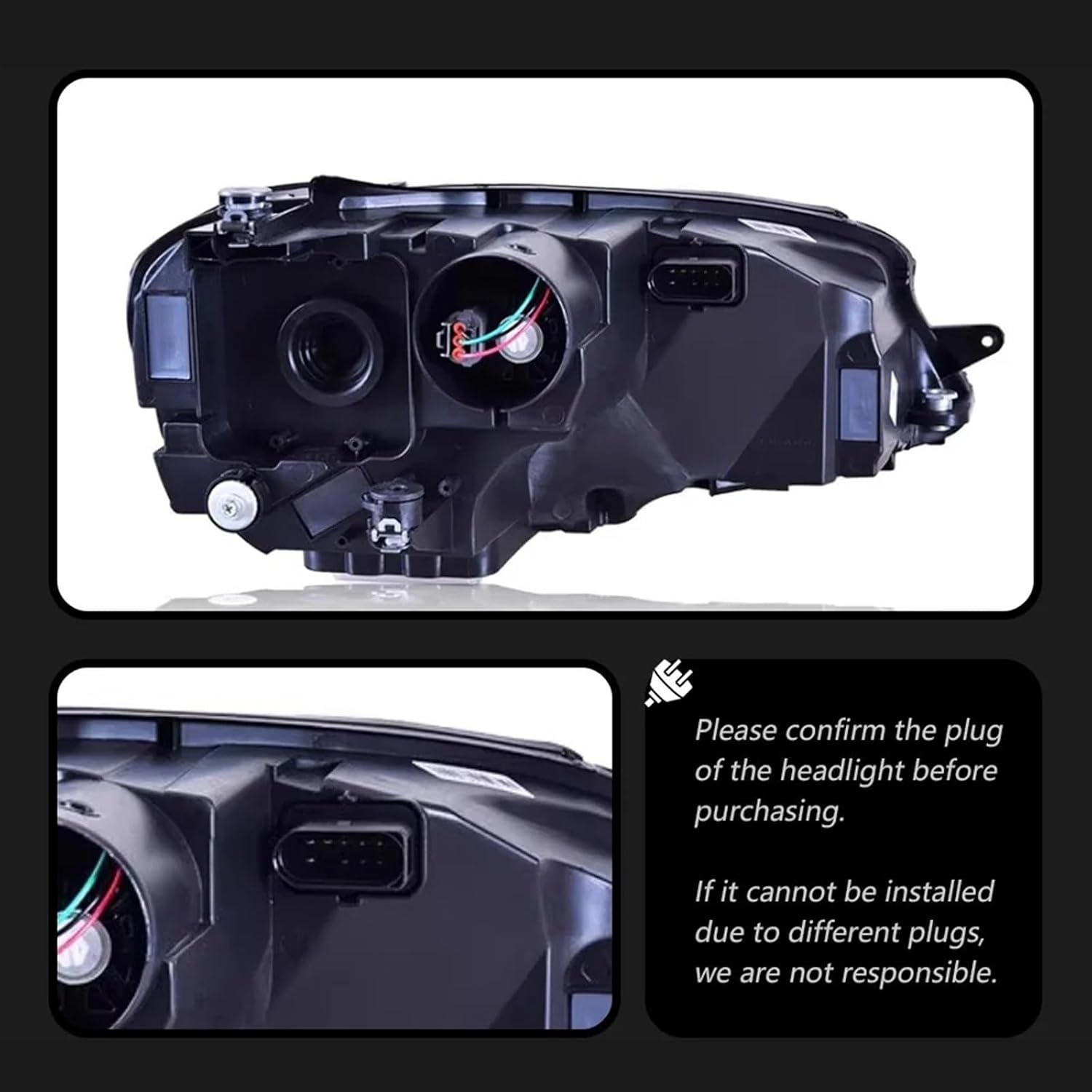 Car Styling Compatible for VW Golf 7 Headlight 2013-2017 All LED Headlights DRL Head Lamp Projector Lens Low High Beam Accessories