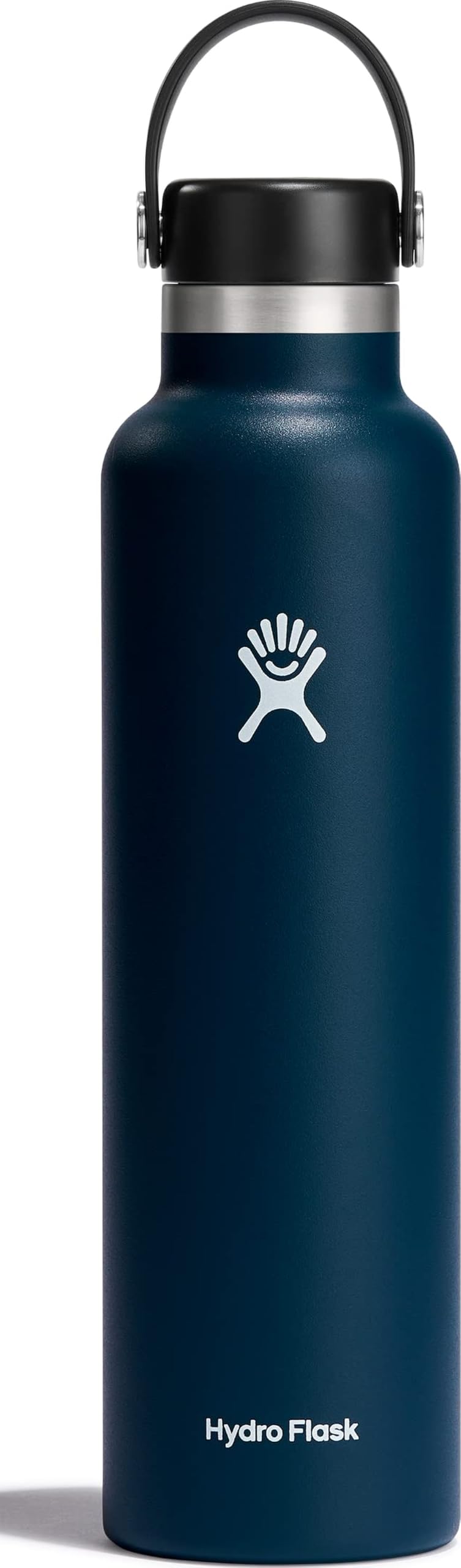 Water Bottle - Insulated Stainless Steel - Non Spill, Leakproof in 24 Oz Indigo Blue