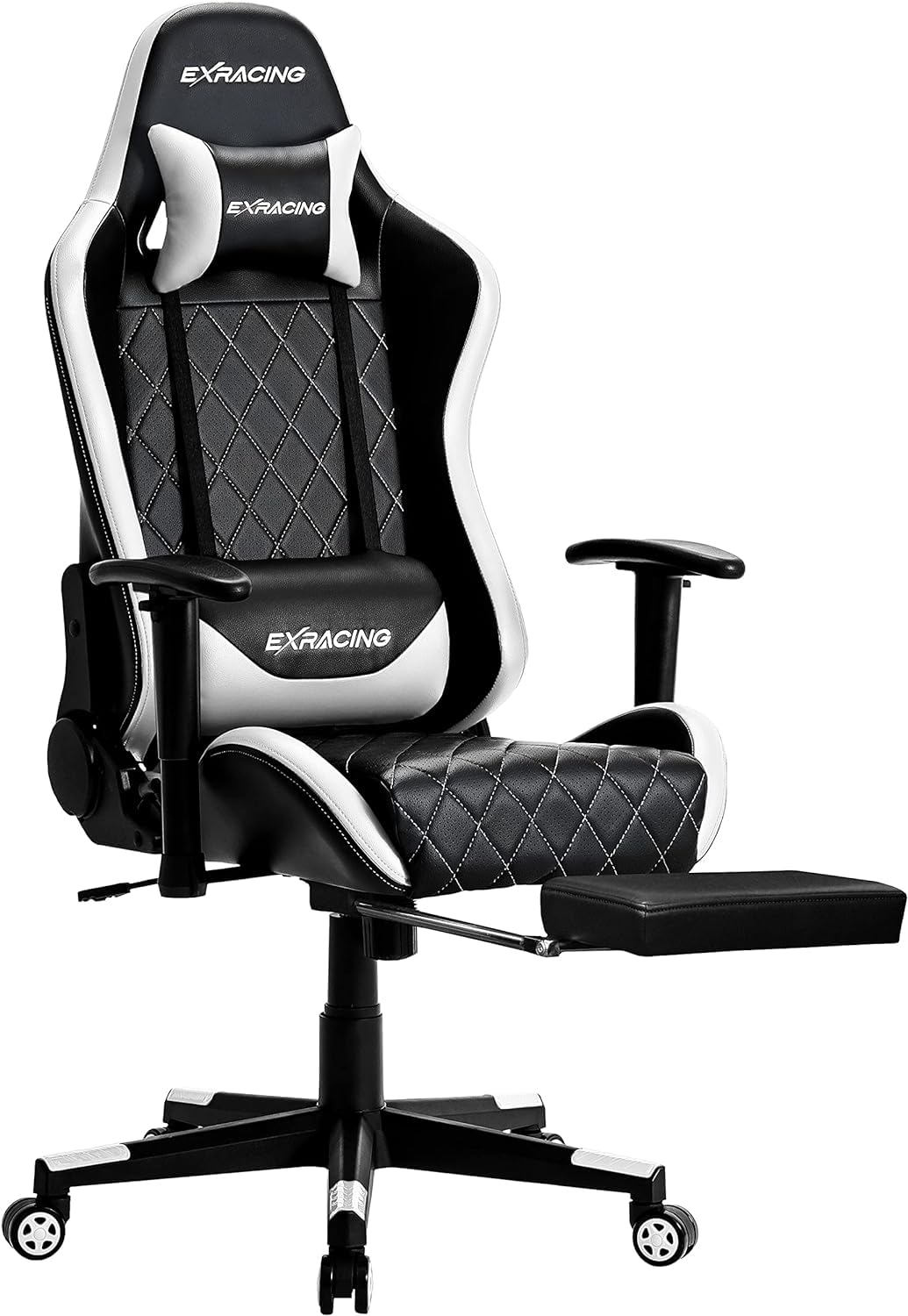 Amazon.co.jp: EXRACING【国内メーカー】ゲーミングチェア オットマン 
