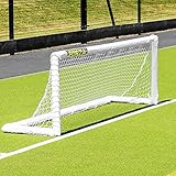 Minihockey Training Tor – verbessern Sie Ihre Zielschussgenauigkeit mit diesem 2,4m x 0,9m Mini Hockeytor. Dieses PVC Ziel Tor ist an die vorgeschriebene Größe, um eine Herausforderung an das Training zu bieten. Dieses PVC Hockey Ziel Tor eignet sich für zu Hause und zusätzliche Übungszeit und Training.