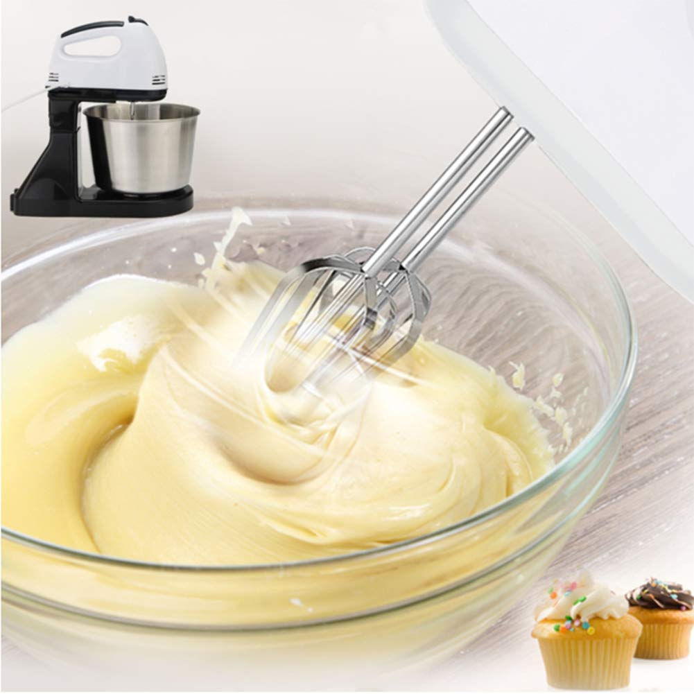Impastatrice elettrica a Mano, Frusta a Mano Leggera a 7 velocità con Ciotola, per Cottura da Cucina Torta all'uovo Impastatrice elettrica Professionale Impastatrice per Dolci
