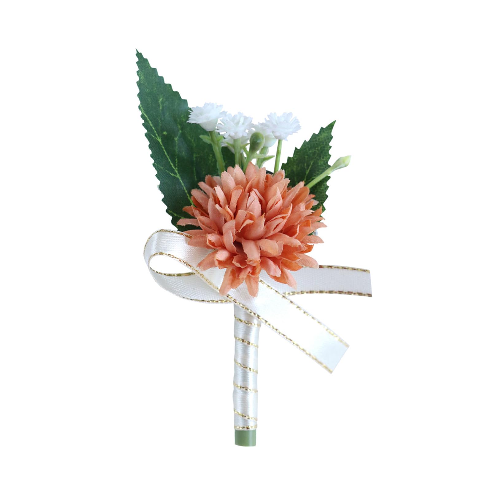 HDOYTXXM Boutonnieres Artificial Flower Arrangement for Wedding Reception Wedding Ceremony Engagement Decors Bride Bridesmaid Corsage