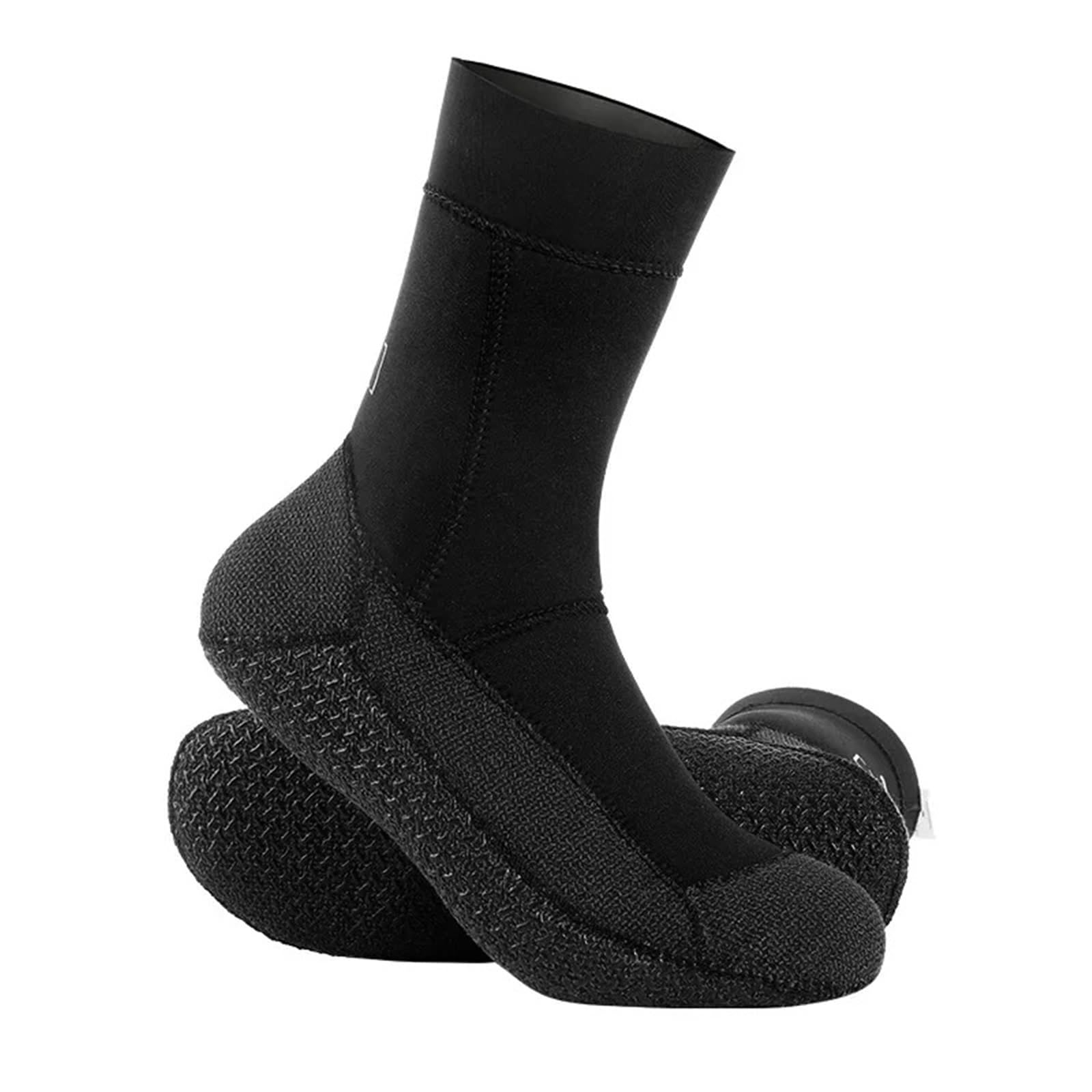 Wasserdichte Socken Wasserdichte Socken, verdickt, warm, verschleißfest, wasserdicht, rutschfest, kältebeständig, superelastisch FüR Wie Laufen
