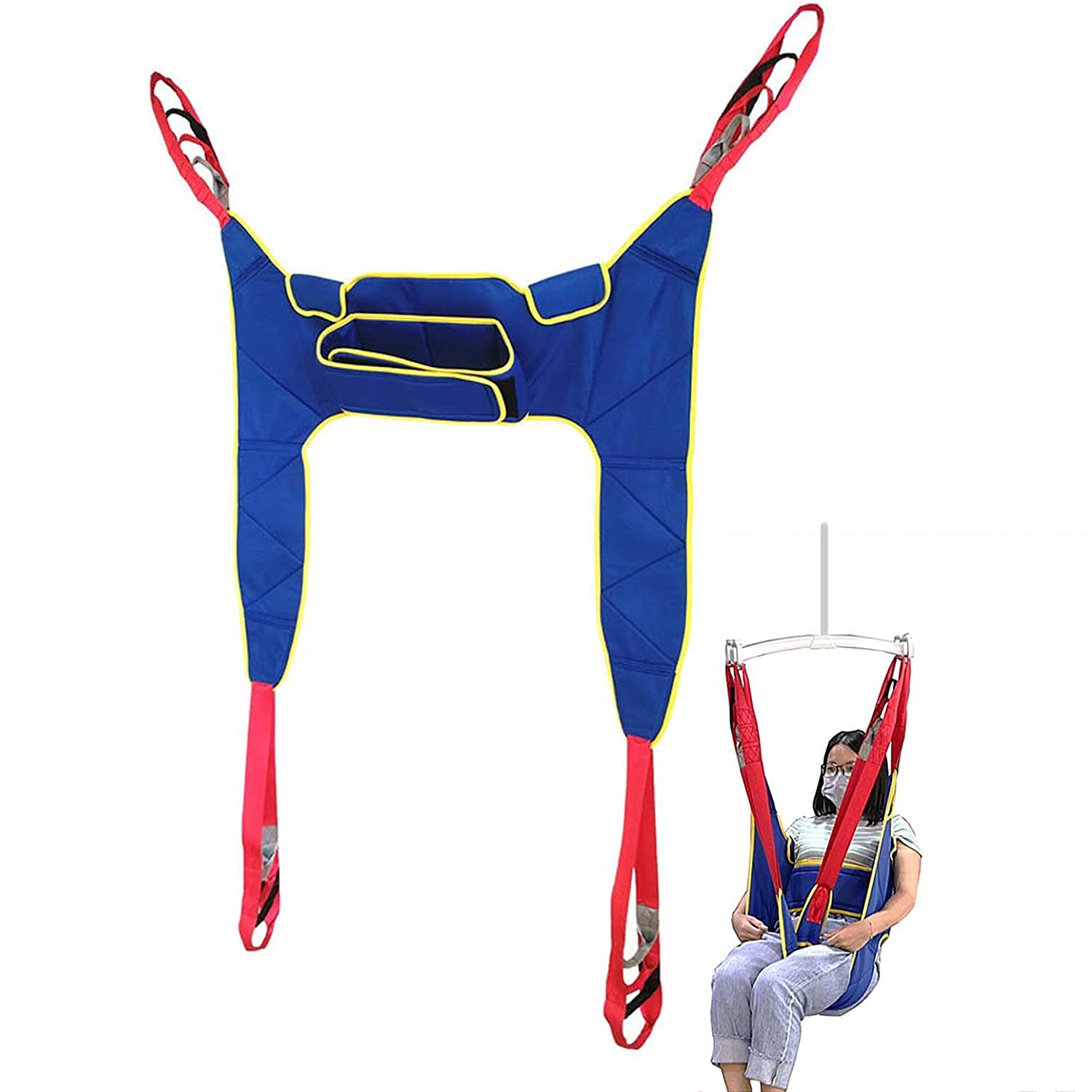 Buy Toileting Sling Patient Lifter, Sitting Sling with Upper Body