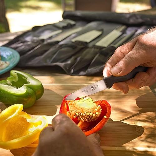 Vista 185 de Mercer Culinary BPX - Cuchillo para desollar cordero, 5 pulgadas