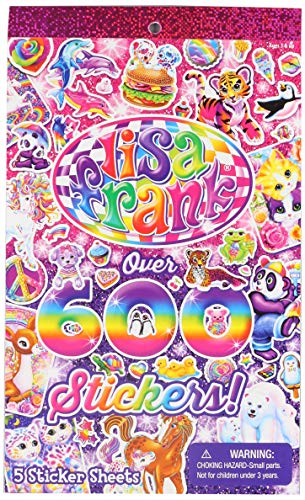 Lisa Frank Stickers. Over 600 Stickers (Original Version) (2 Pack) LYSB01DAK2WOS-TOYS