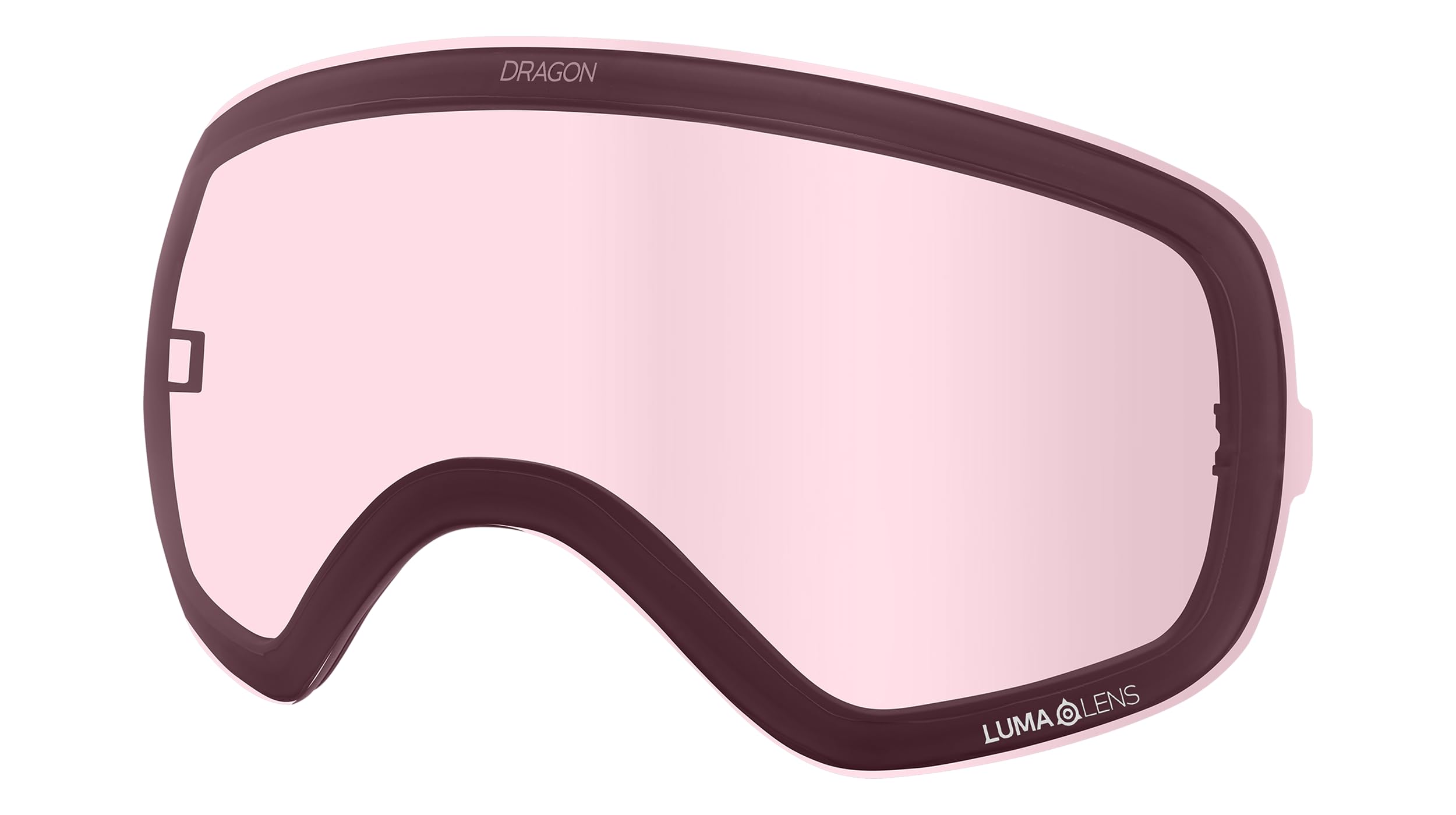 Dragon X2S - Lentes de repuesto unisex para gafas de nieve, color rosa claro