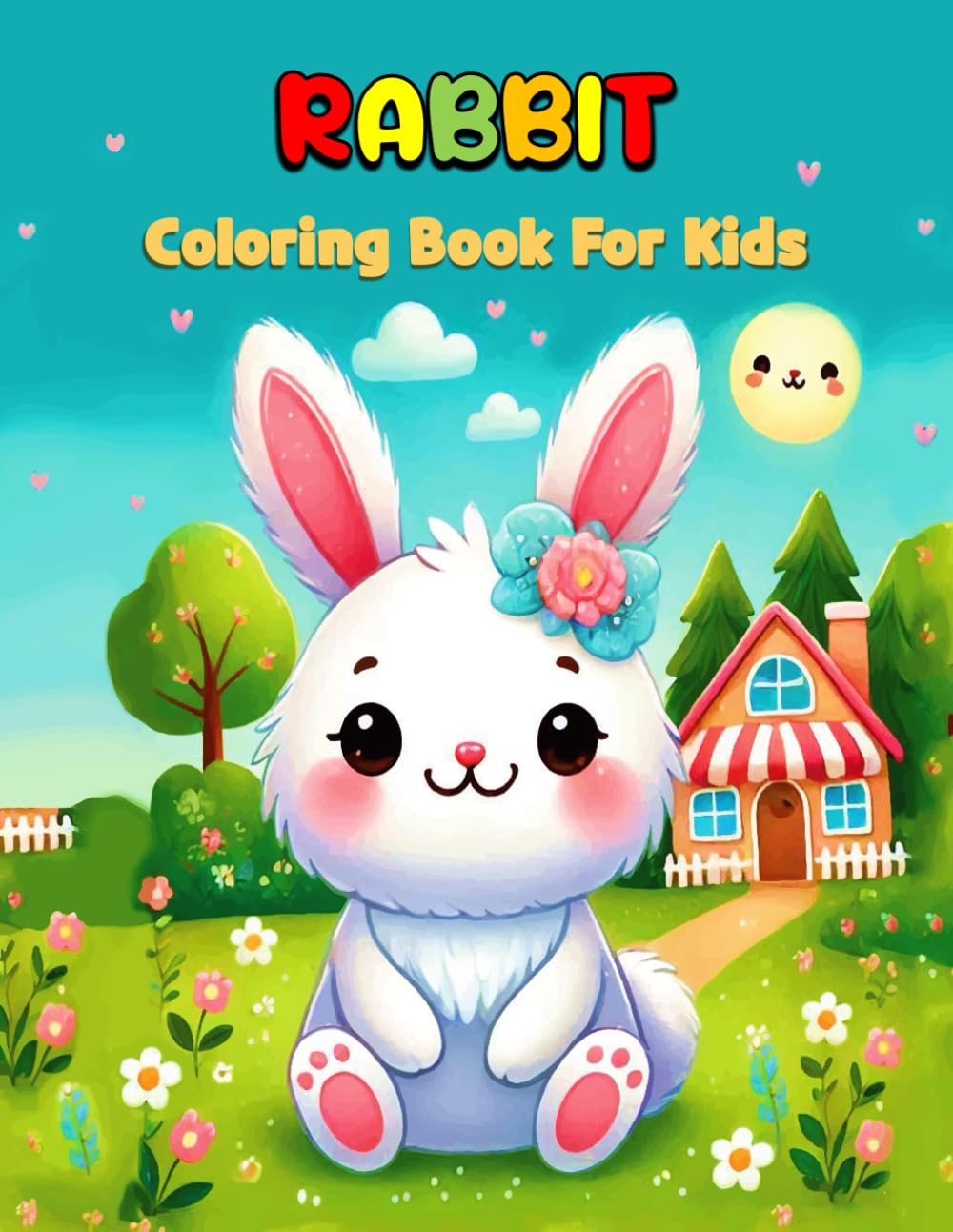 Rabbit Coloring Book For Kids: Rabbit Coloring Book, Bunny Coloring Book For Kids, Bunnies Coloring Book For Toddler, Cute Rabbit For Kids Coloring ... Bunny Coloring Book, Rabbit Color Book