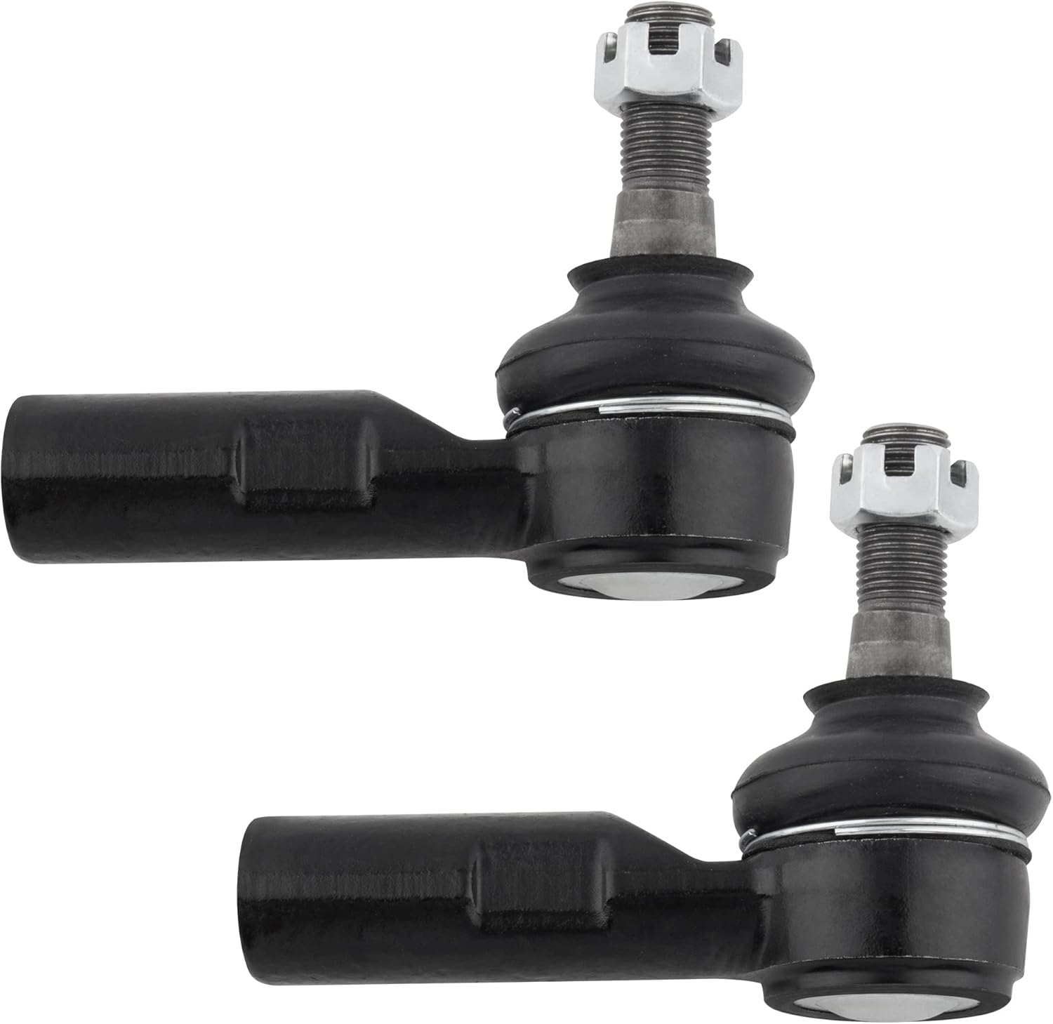 BOXI 4pcs Front Inner & Outer Tie Rods for Chevy Prizm 1998-2002 / Geo Prizm 1993-1997 / for Toyota Corolla 1993-1997(All Models w/hydraulic rack) / Corolla 1998-2002 / RAV4 1996-2000 | ES2382 EV303