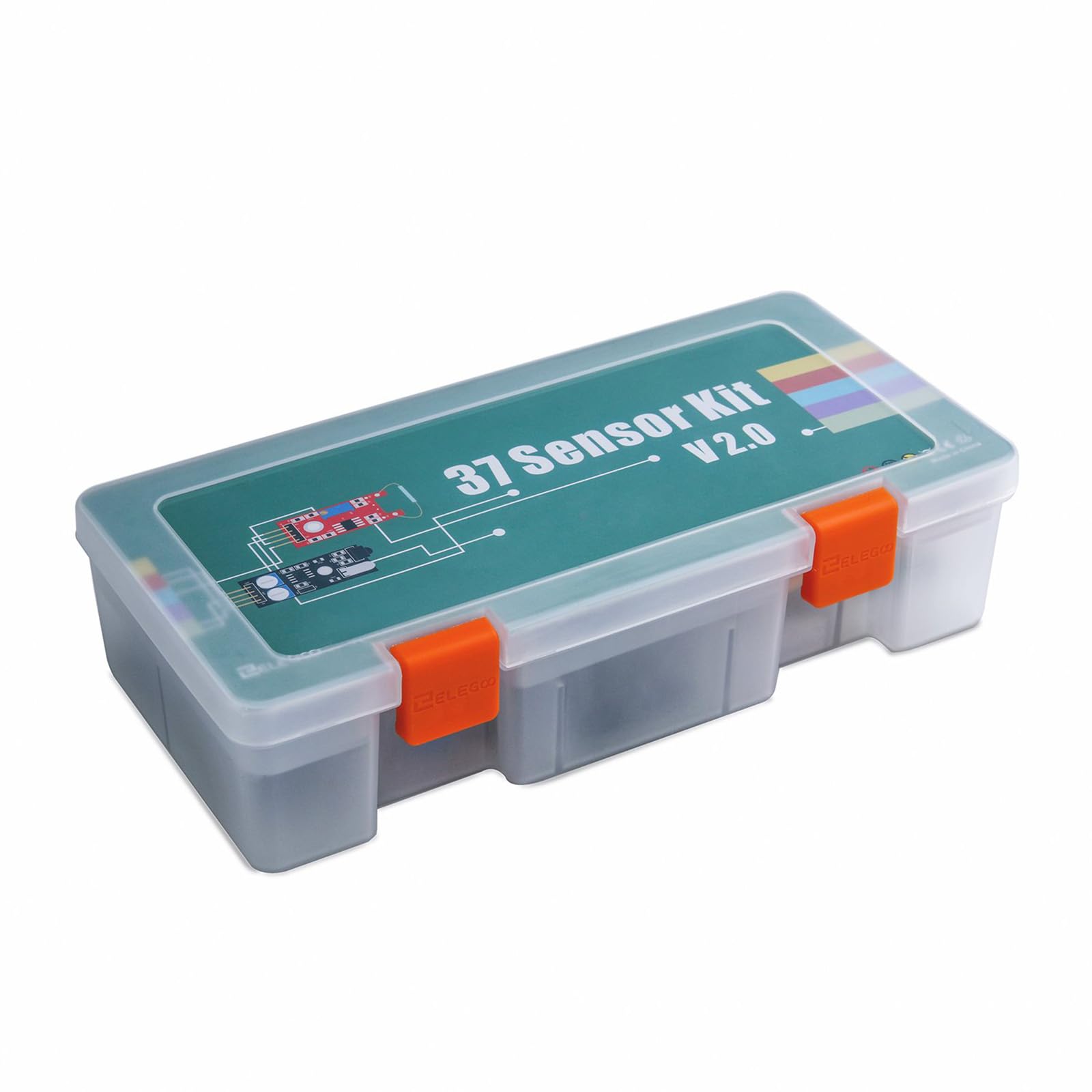 Kit elettronico aggiornato 37 in 1 - Kit sensore arduino con Tutorial per uno r3 mega Nano - Starter kit per sensori arduino e esp32