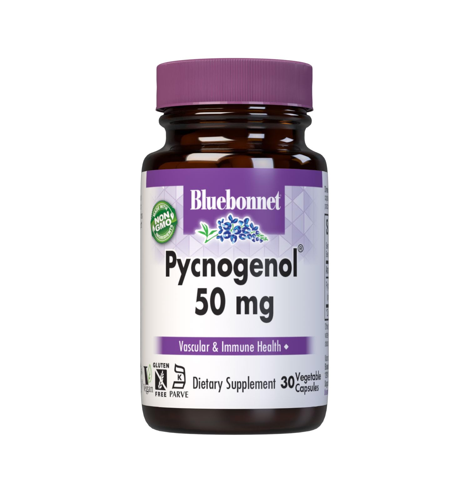 BLUEBONNET NUTRITION PYCNOGENOL 50 mg Pine 30 Count (Pack of 1)