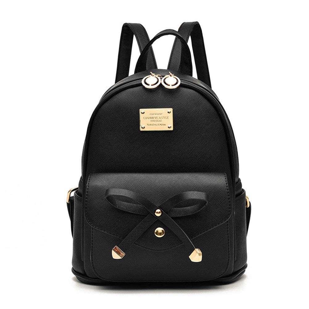 floki Girls Bowknot Cute Leather Backpack Mini Backpack Purse for Women (Sky blue) (B07X4WPM4C) Amazon Price History, Amazon Price Tracker