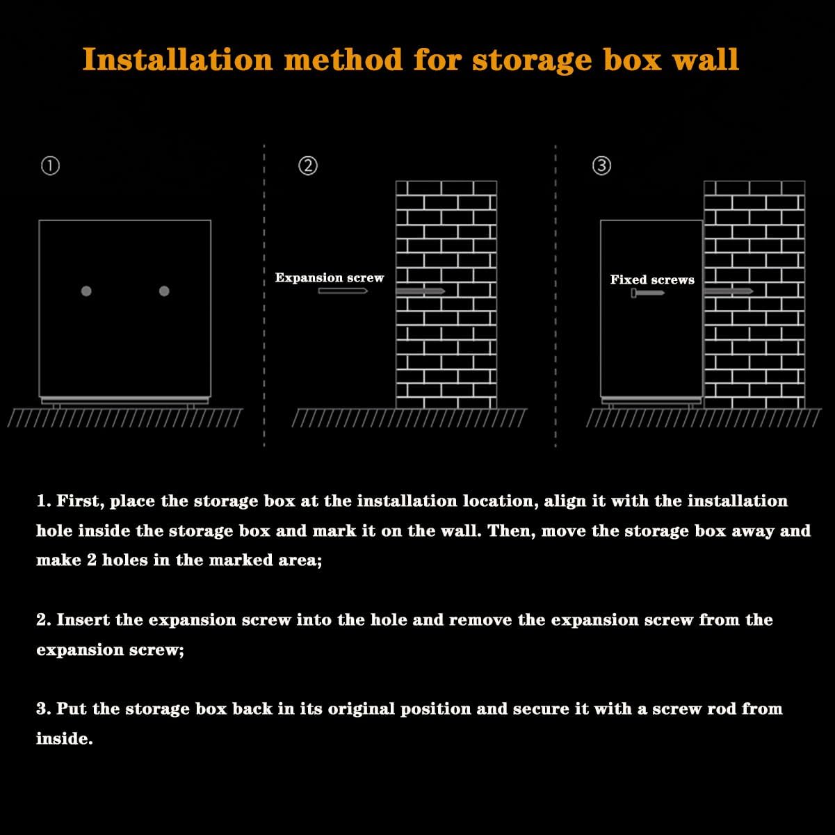 Household Small Electronic Safe, Key Password Lock All Steel Storage Box, Office Document Safety Box,B