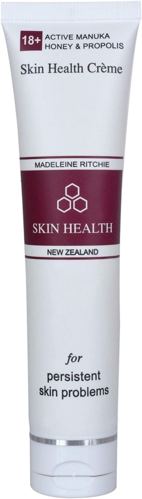 Madeleine Ritchie New Zealand Active Manuka Honey & Propolis Skin Health Cream for healing of persistent skin problems 40ml tube