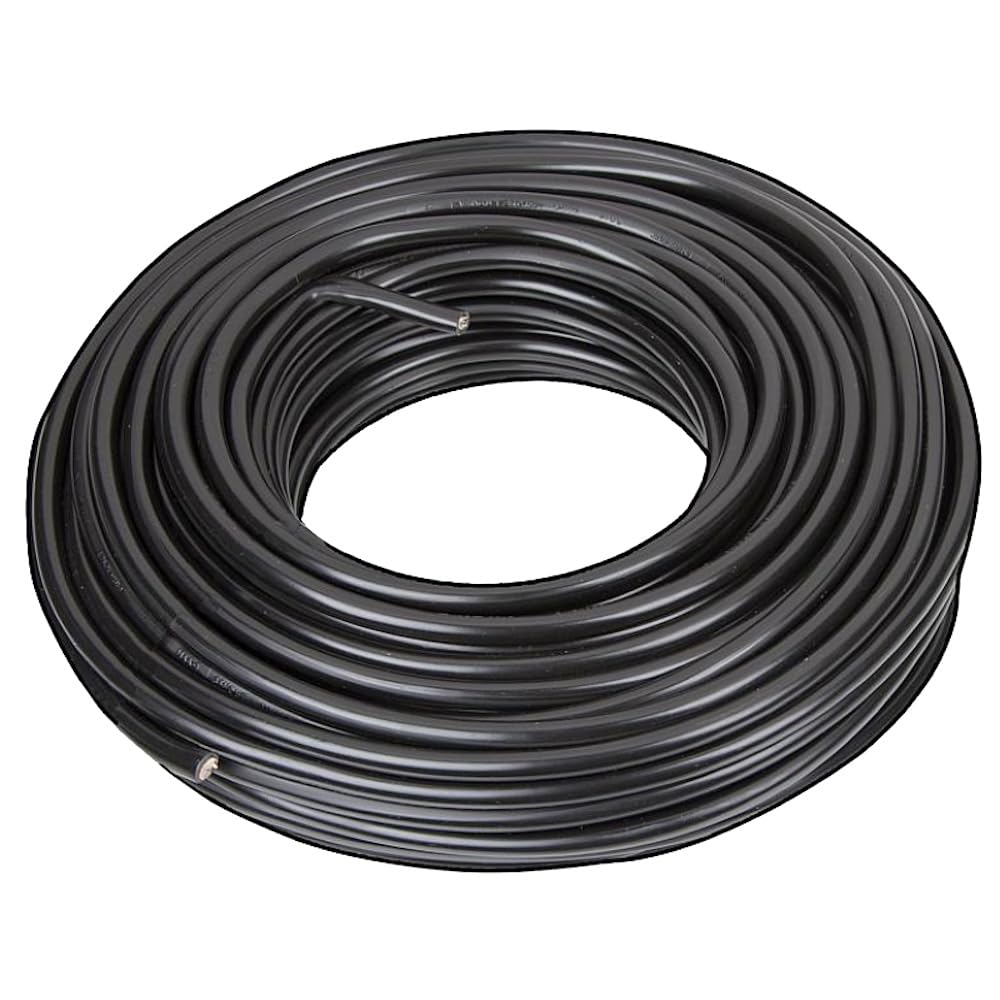 WITTKOWARE NYY-J Erdkabel 3x2,5 mm² 50m Ring | Starkstromkabel Kupferleitung 3-adrig | VDE Installationskabel für Garten, Außenleuchten & Steckdosen