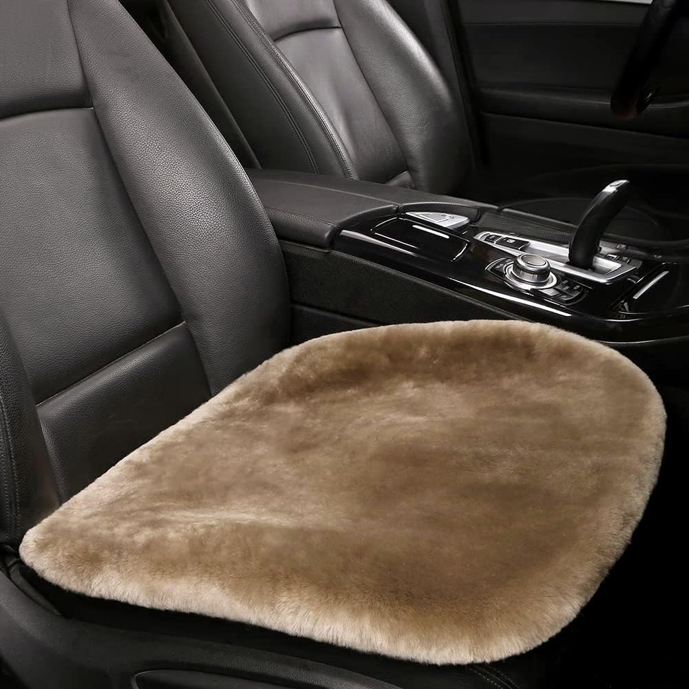 LLB Genuine Sheepskin Car Seat Cushion