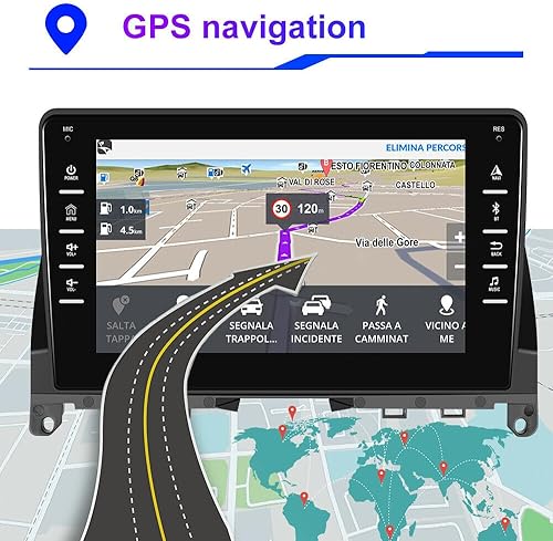 Miniatura 3 de Android 13.0 reproductor de radio estéreo para coche para Mercedes-Benz W204 2006-2011 8 pulgadas pantalla táctil receptor de audio para coche con