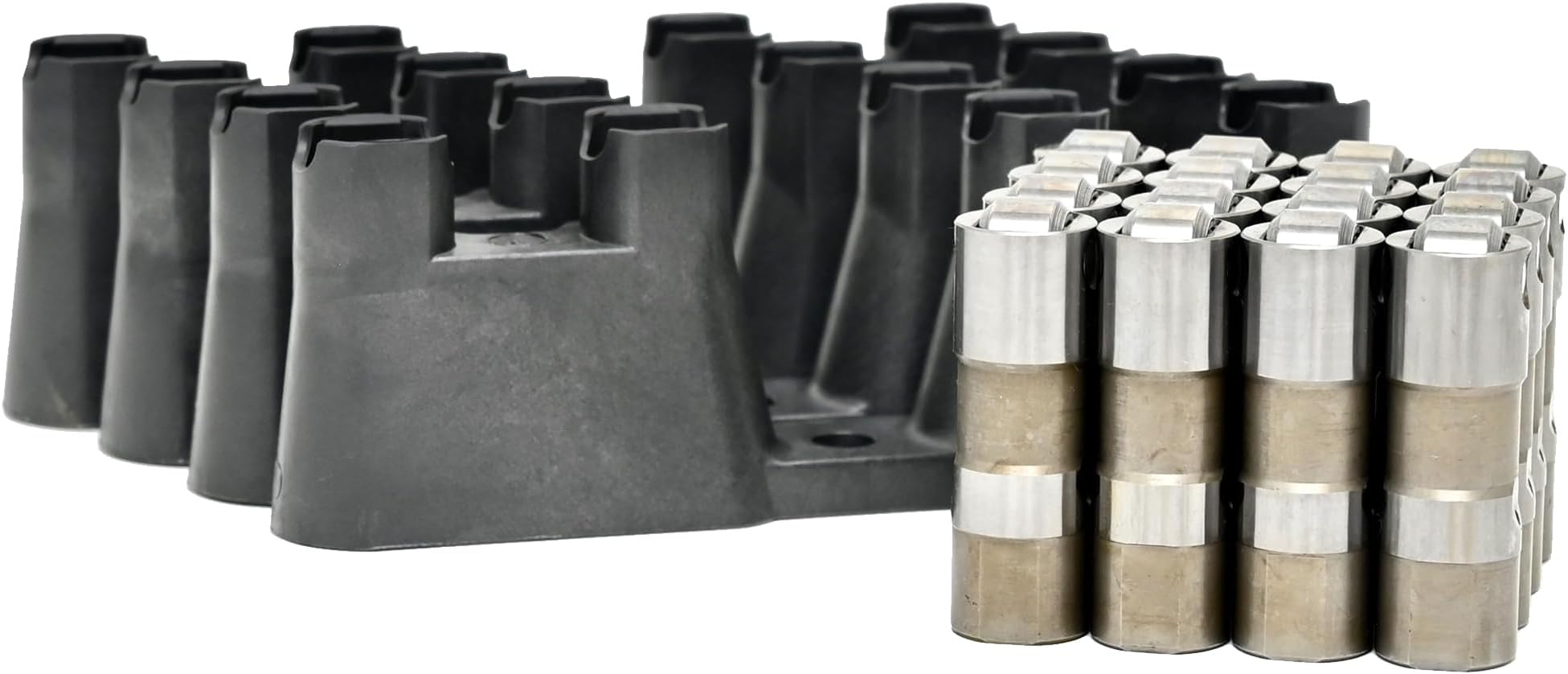 Delphi LS7 Lifters Set of 16 with Guide Trays | Direct Replacement for GM LS Engines | Fits LS1 LS2 LS3 LS6 LQ4 LQ9 LY5 LY6 LM7 4.8 5.3 5.7 6.0 6.2 | 12499225, 25341990