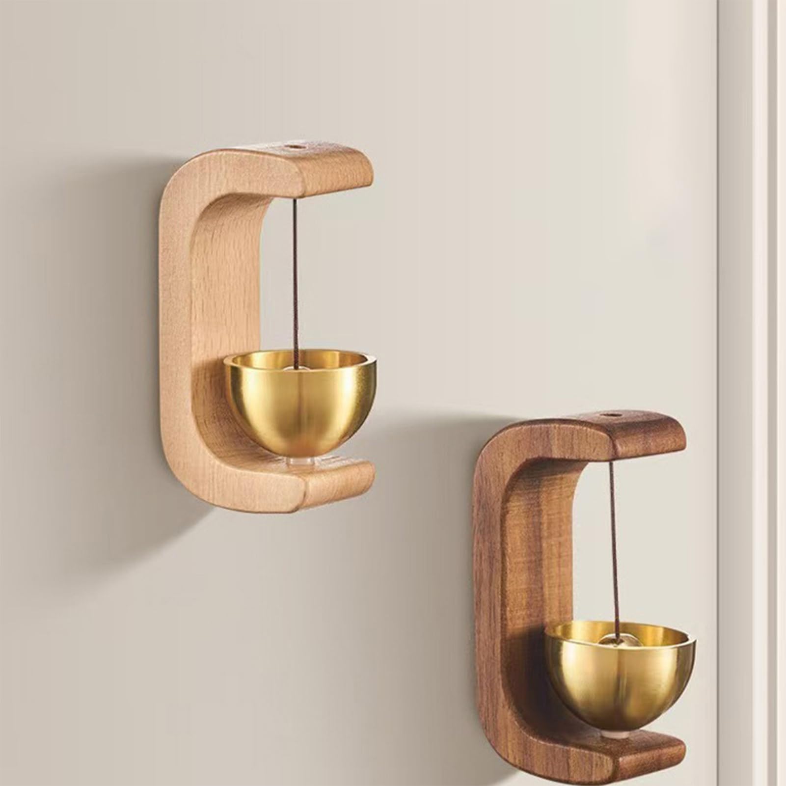 Dopamina - Campanello a vento magnetico per porta, fatto a mano, per la casa, tipo C