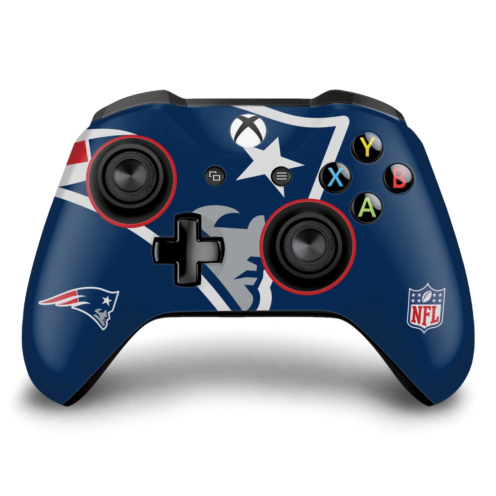 Head Case Designs Offizielle NFL Zu Gross New England Patriots Vinyl Haut Gaming Aufkleber Abziehbild Abdeckung kompatibel mit Xbox One S/X Controller
