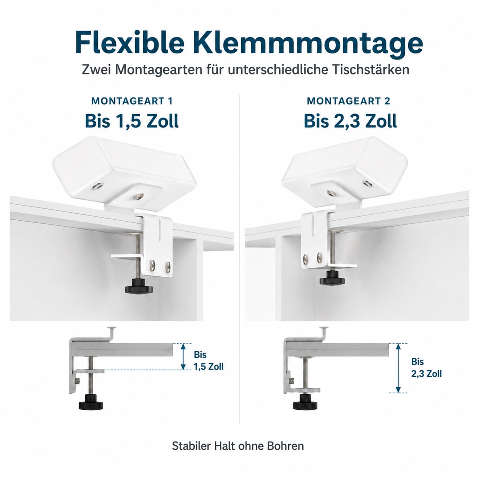 Tischsteckdose mit USB C 65W, Dinolink 3 Fach Steckdosenleiste mit 3 USB