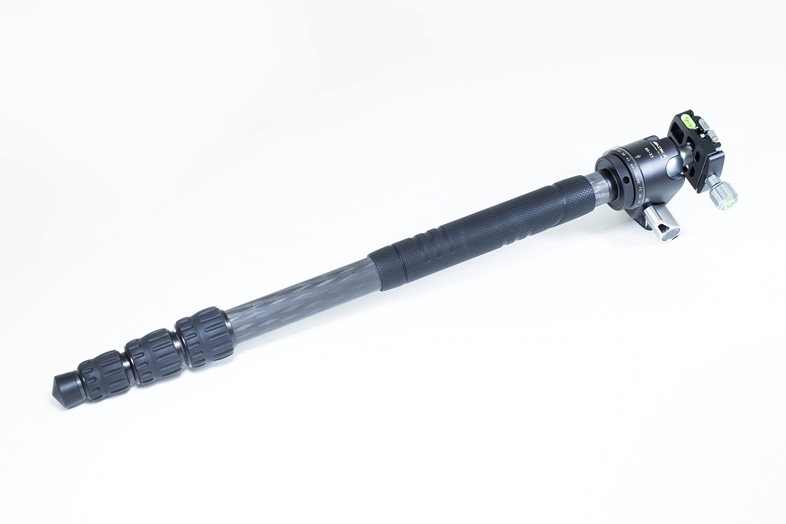 AOKA KF254C - Trípode de Carbono y rótula BH33, Color Negro y Azul