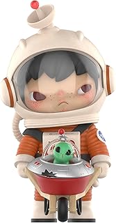 POP MART Hirono Search for Aliens Figurine, 7.09 inches Height, Toys for Modern Home Decor, Collectible Toy Set for Desk Accessories