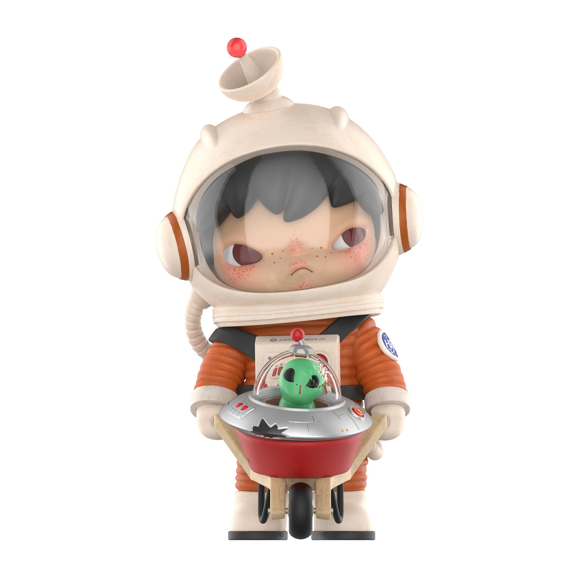 Amazon.com: POP MART Hirono Search for Aliens Figurine, 7.09