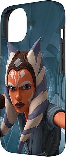 Miniatura 5 de Carcasa azul Ahsoka Tano para iPhone 13 Pro Max Star Wars The Clone Wars