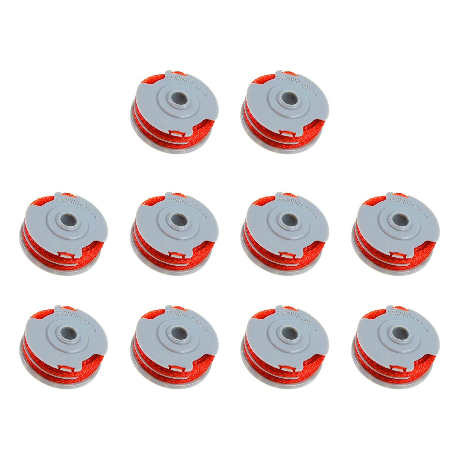 Strimmer Spool Line for Flymo FLY021, 1.5mm 11m Autofeed Double Line String Trimmer Weed Eater Spools Line for Flymo Fly021 Grass Strimmer (10)