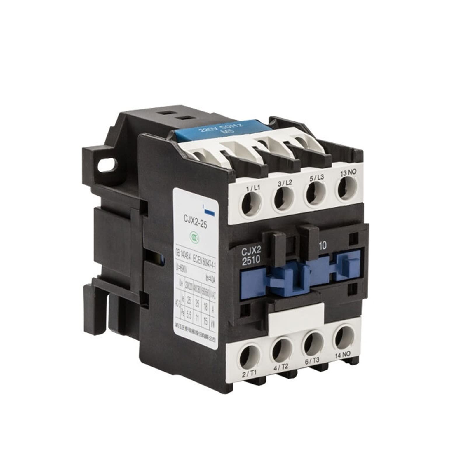 LKPEHTAGN CJX2-2510 CJX2-2501 Series 25A Contactor Magnetic AC AC380V 220V 1Pcs Circuit Protection(Cjx2-2501,380V)