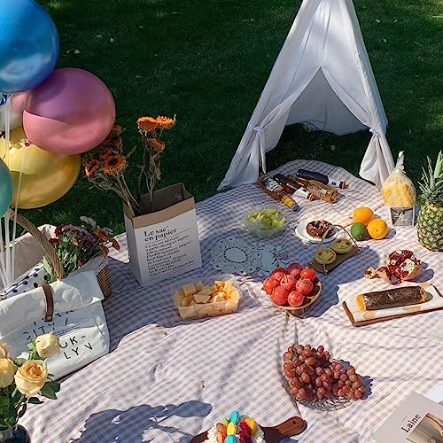 Amazon | レジャーシート ピクニックシート 大判 140×150cm 折りたたみ