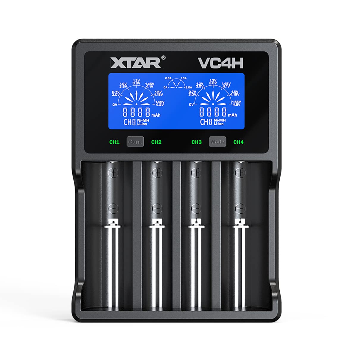 LED LENSER H8R ヘッドライト XTAR VC4充電器電池２本セット Amazon.co.jp: Ledlenser(レッドレンザー) バッテリー