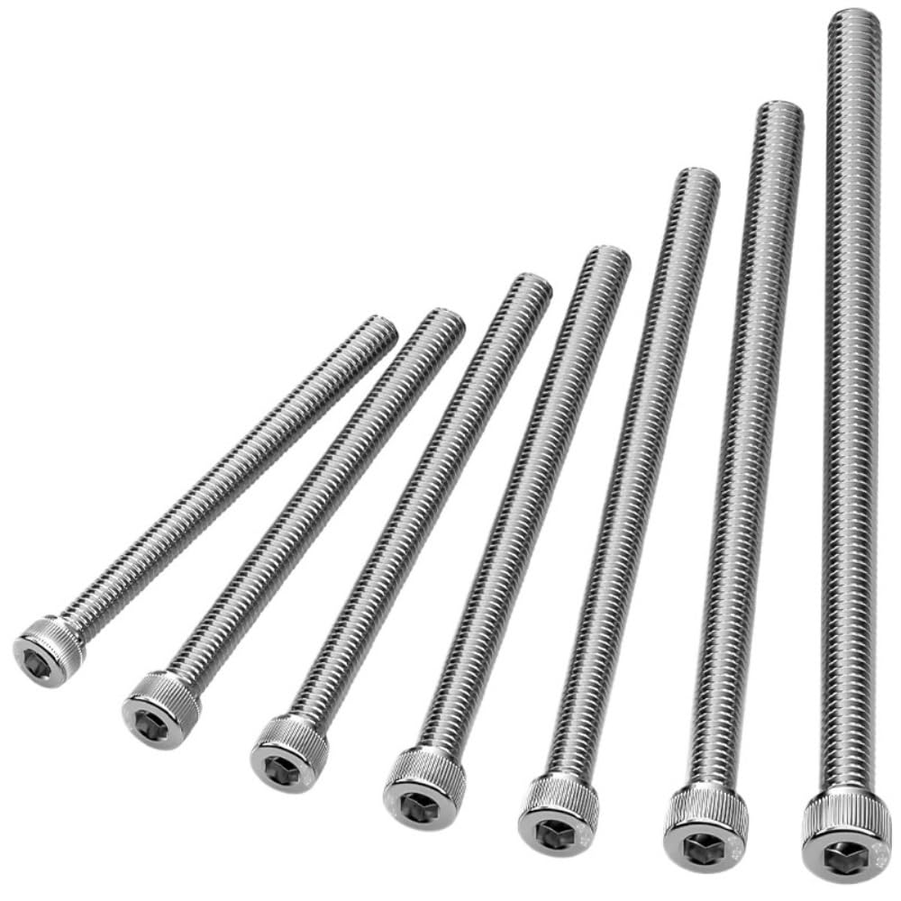 M3 M4 M5 M6 M8 M10 L 50-200mm In Acciaio Inox 304 Dente Pieno Testa Tazza Vite A Esagono Incassato Estesa 1-10 Pz(60mm 10pcs,M10)