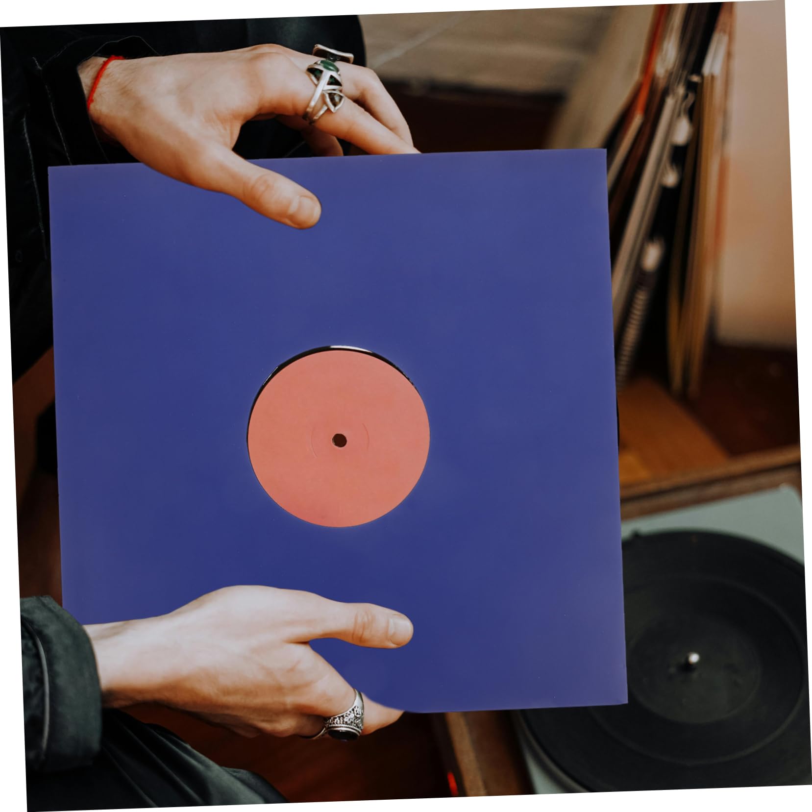 10stücke Vinyl-schutzhüllen Für Schallplatten Innenhüllen Antistatisch Und Reißfest Hüllen Mit Schützen Sie Ihre Plattensammlung Vor Kratzern Und Beschädigungen