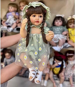 2日間限定品☆新品☆リボーンドール香り付き女の子 55cm グリーンアイ 2日間限定品☆新品☆リボーンドール香り付き女の子 55cm グリーンアイ