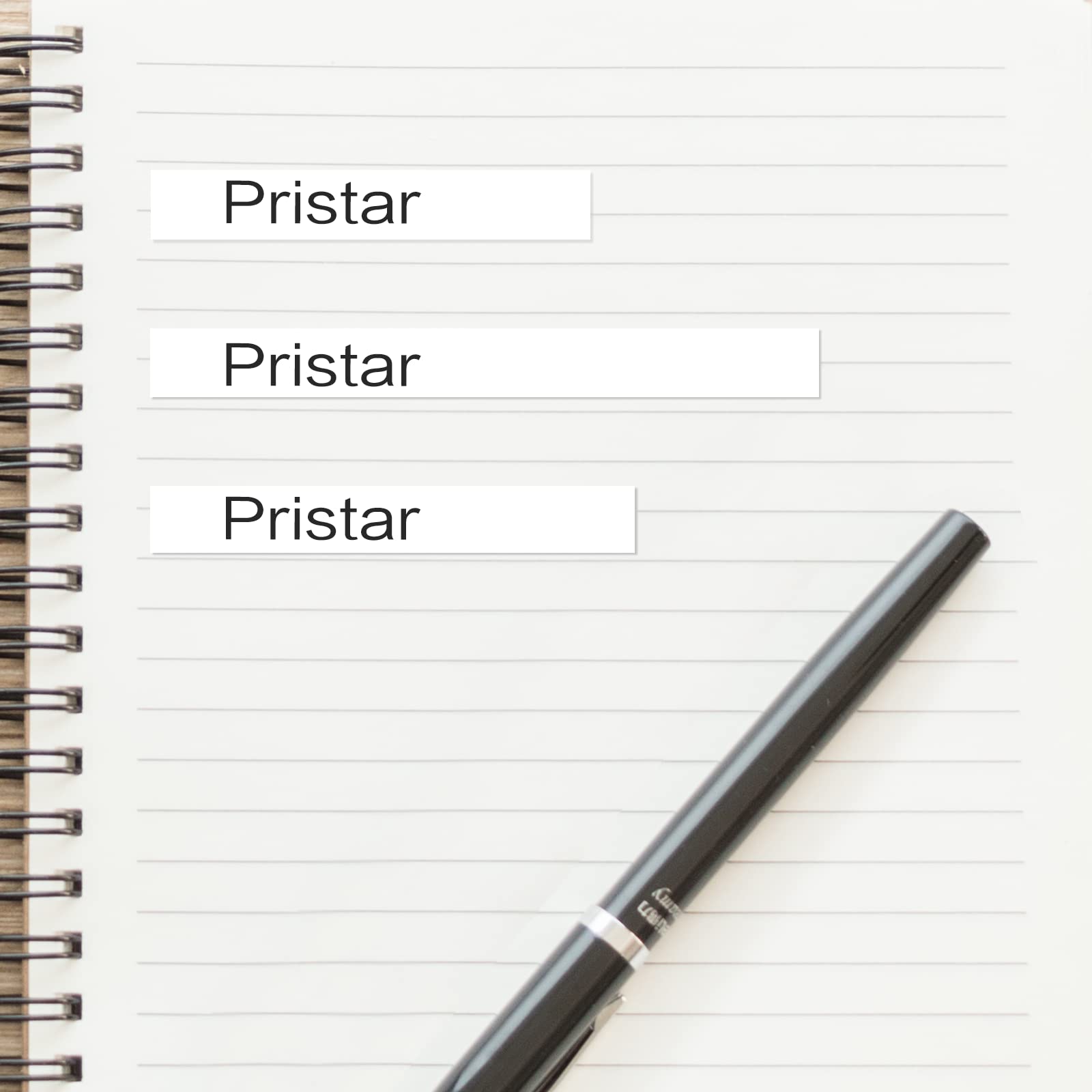 Pristar 9mm Compatible Brother TZe-221 TZe221 TZ-221 Tze Noir sur Blanc Laminé