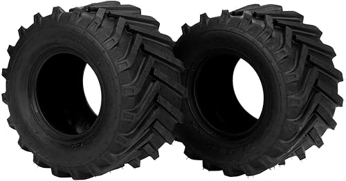 Miniatura 3 de TUFFIOM Juego de 2 neumáticos para cortacésped de 18 x 9.50-8 2PR neumáticos de césped para tractor de jardín, cortacésped, sin cámara