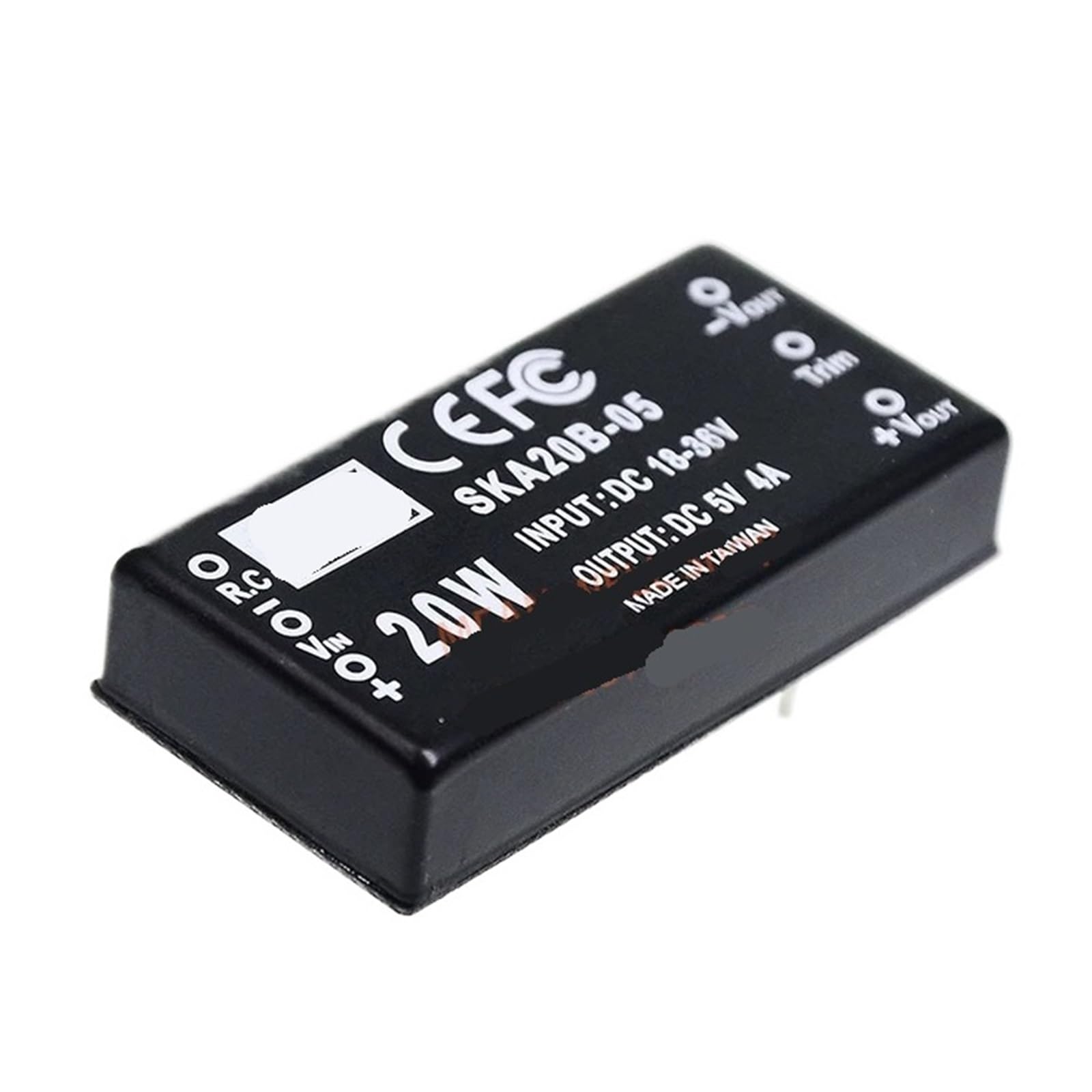 Convertisseur CC-CC 20W SKA20C-05 alimentation découpage sortie unique 5V
