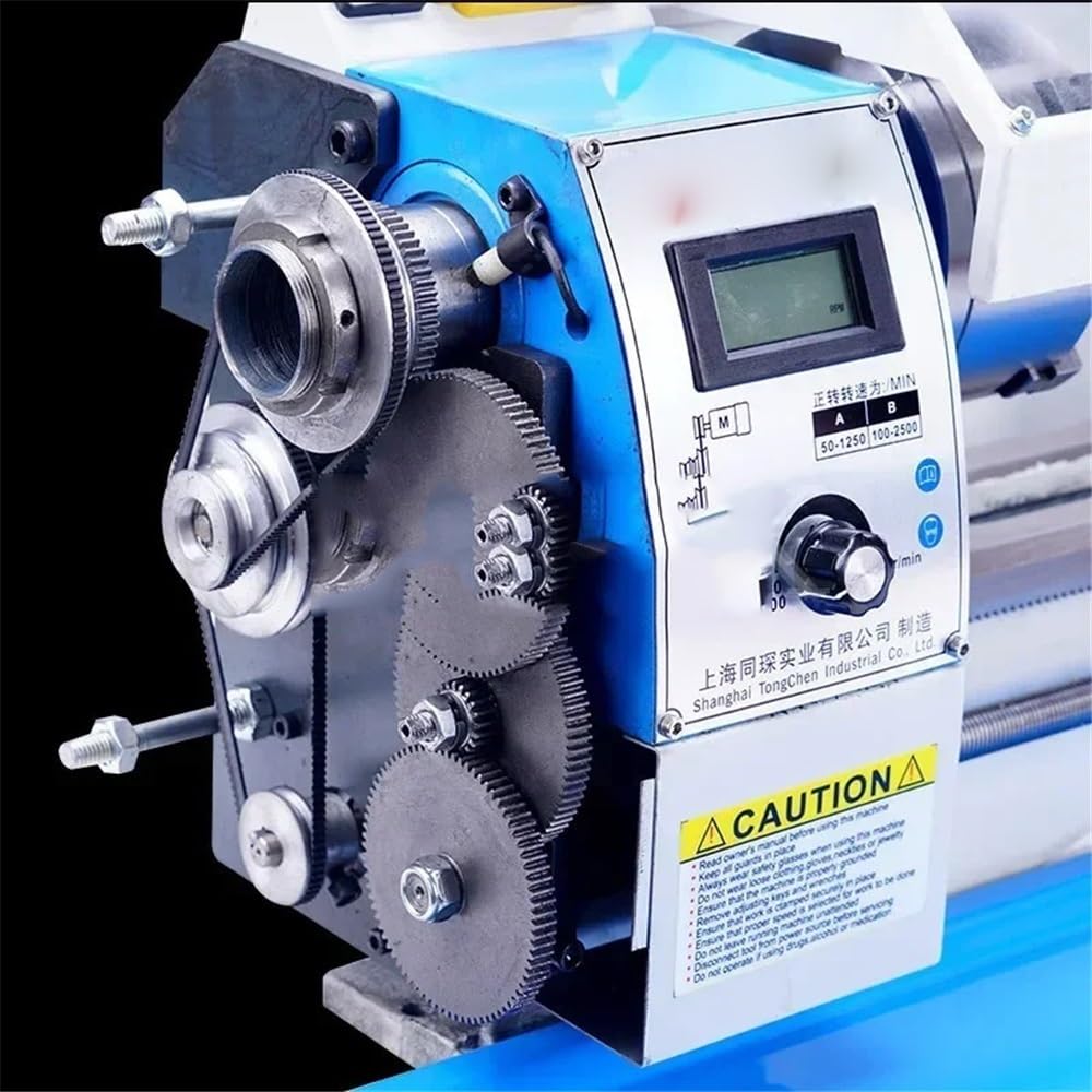 210 Multifunktions-Mikrometer Metall-Kleinholzbearbeitungsmaschine Werkzeug Haushalts-Kleinperlenmaschine CNC-Drehmaschine 220V (Digitalanzeige)