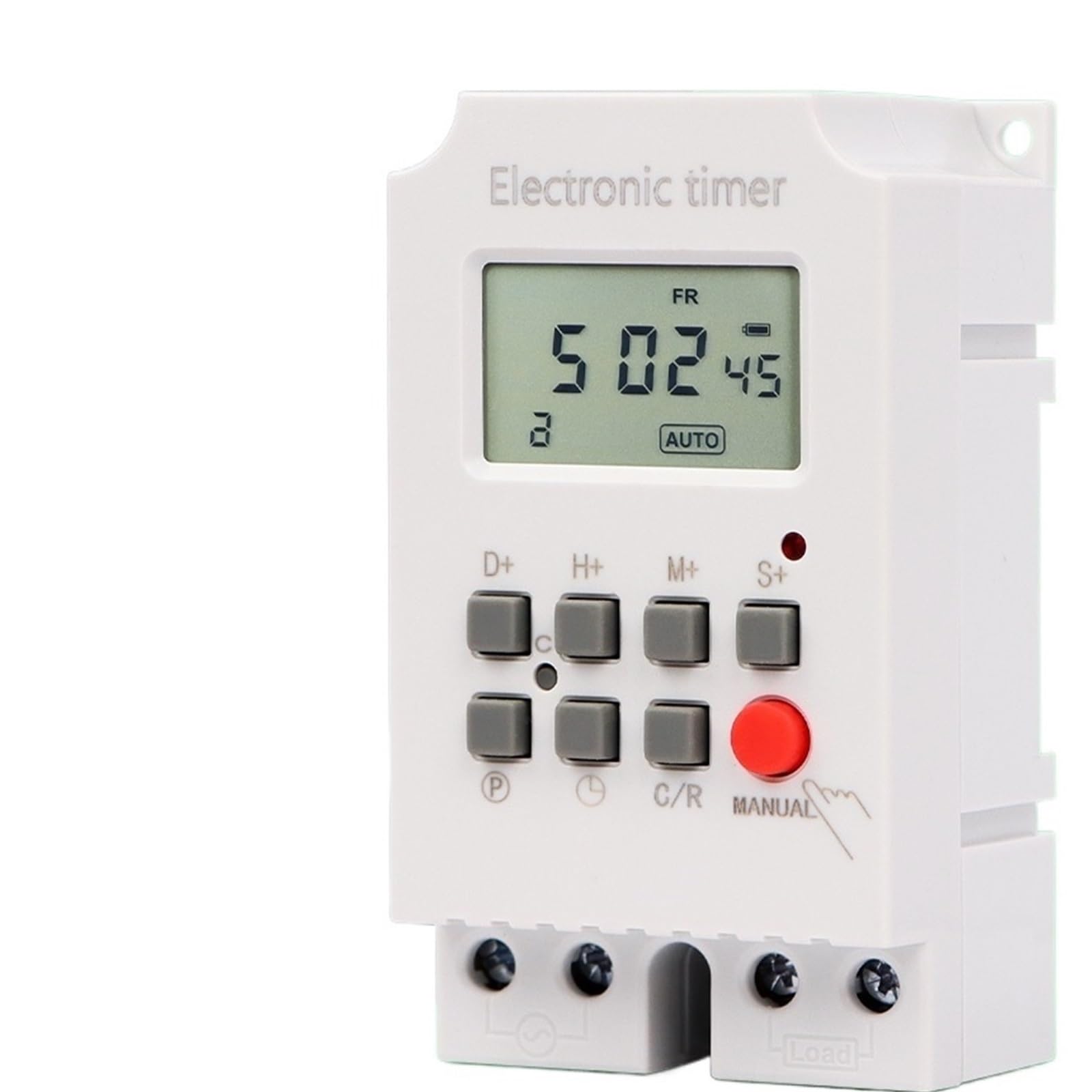 Electronic Weekly 7 Days Programmable Digital Timer Switch Relay 1s~168h 220V 25A Din Rail Mount KG316(KG316T-III)