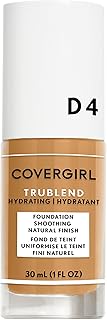 COVERGIRL truBlend Liquid Foundation Makeup Classic Tan D4, 1 oz (packaging may vary)
