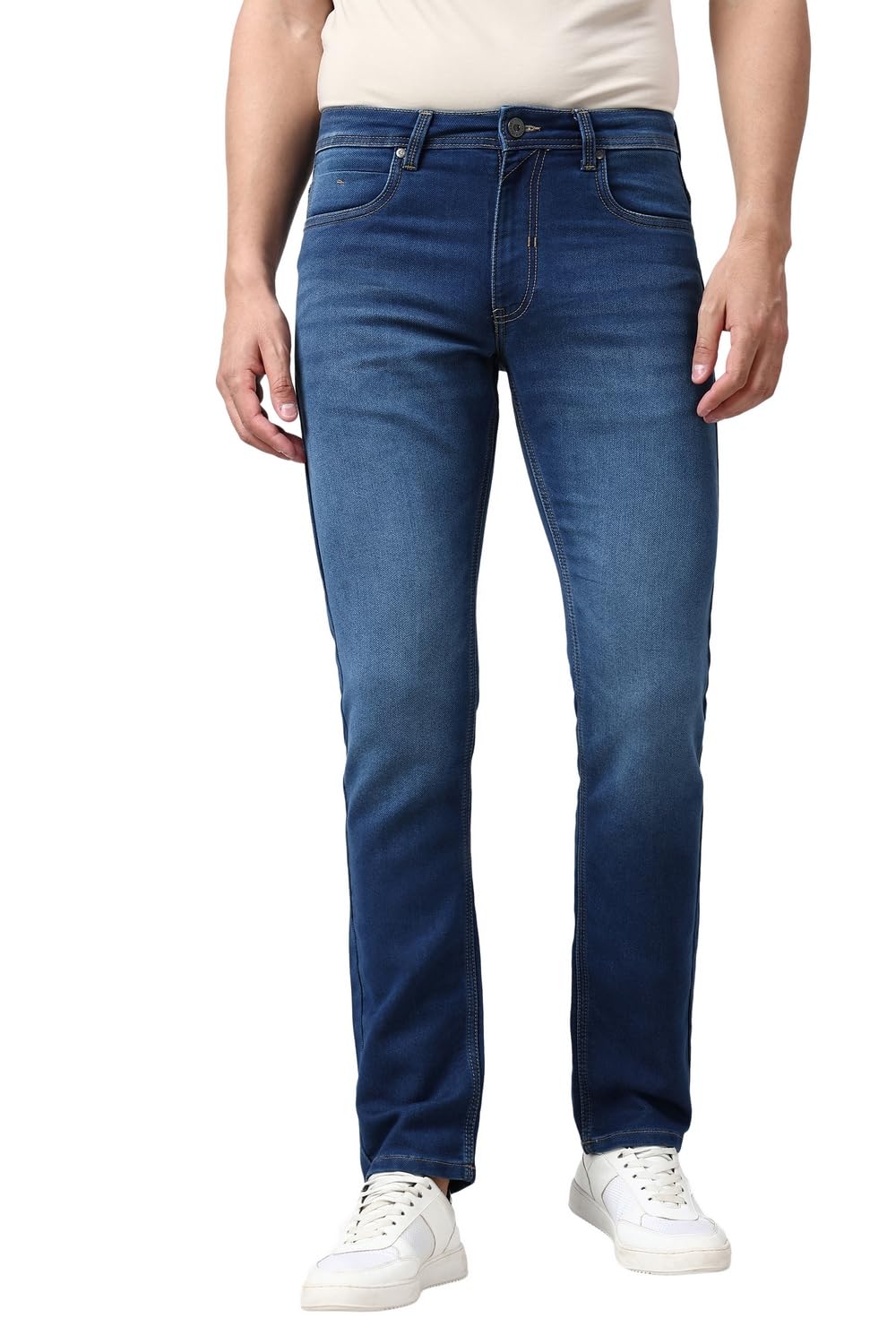 peter england Men's Regular Fit Premium Jeans for Daily Casual Wear-picture-37