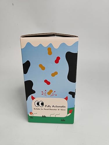 Miniatura 10 de Sacapuntas eléctrico para niños, bonito sacapuntas completamente automático para aula, enchufe de lápiz de colores para servicio pesado, suministros