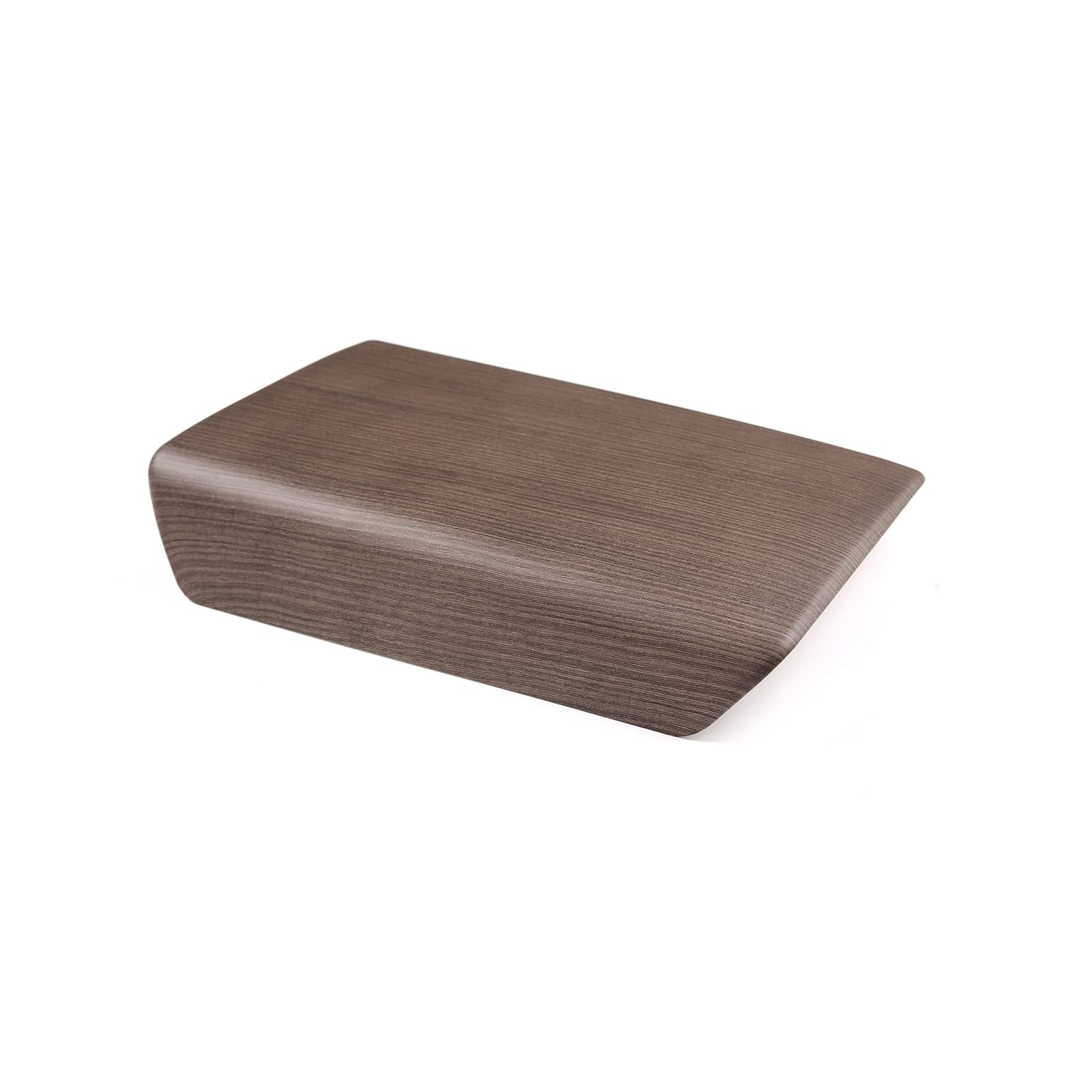 Photo 1 of Qiosreui Center Console Armrest Cover for Tesla Model 3/Y - Pear Wood Grain