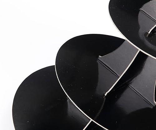 Miniatura 3 de 2 soportes para cupcakes de 3 niveles, soporte para pasteles, torre escalonada para mesas de postres, decoración de fiestas temáticas de cumpleaños,