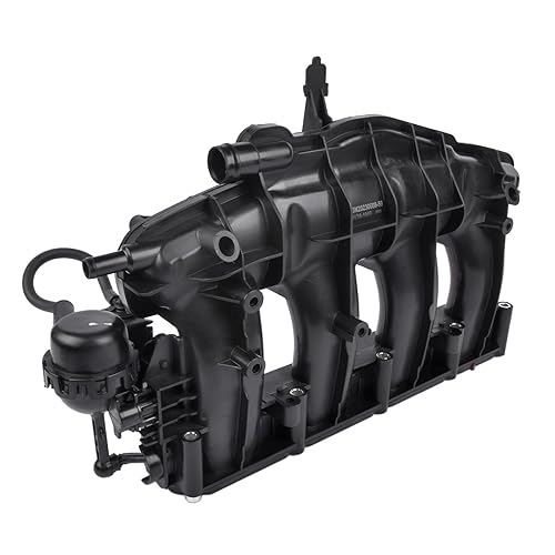 Miniatura 4 de Colector de admisión del motor con válvula solenoide, juntas y sensor de repuesto para 2009-2017 VW Jetta GTI Golf Passat CC Tiguan, 2008-2013 Audi