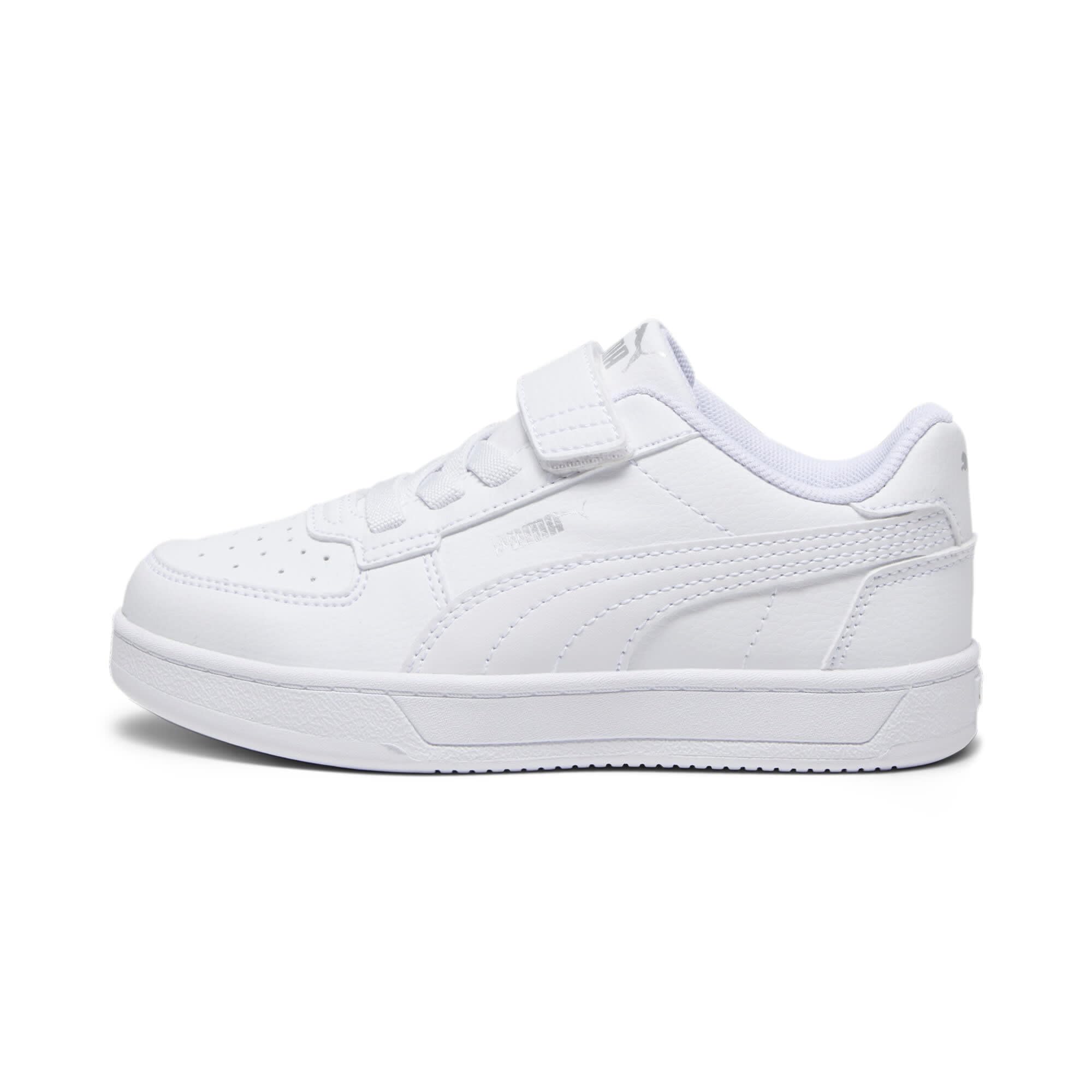 Puma Boys Caven Kids Trainers - White/White - C13 (32)