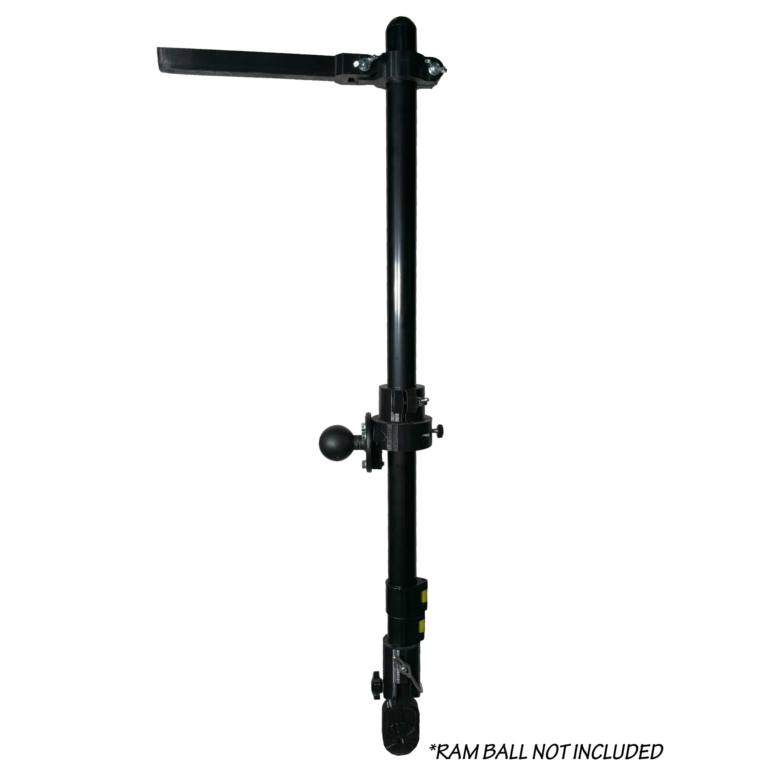 Stratum Outdoors Adjustable Transducer Pole for Humminbird MEGA Live, 30